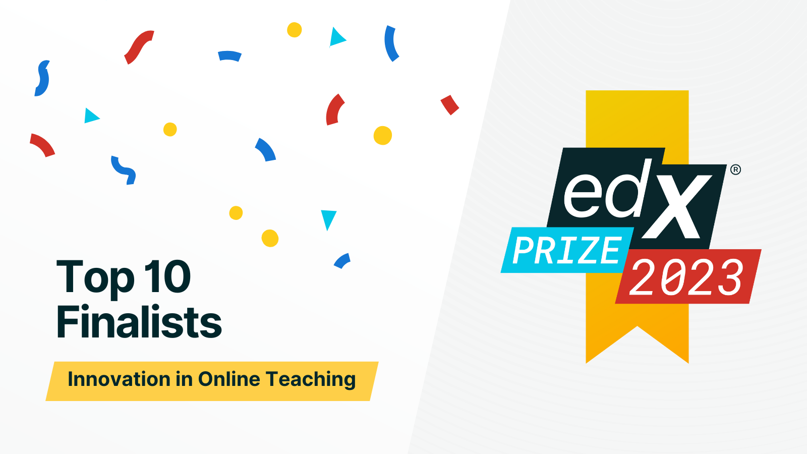 Celebrating The 2023 EdX Prize Finalists For Innovation In Online Teaching